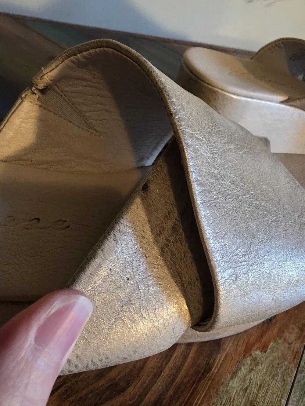 Matisse Criss Cross Holden Platform Sandal Sz 9